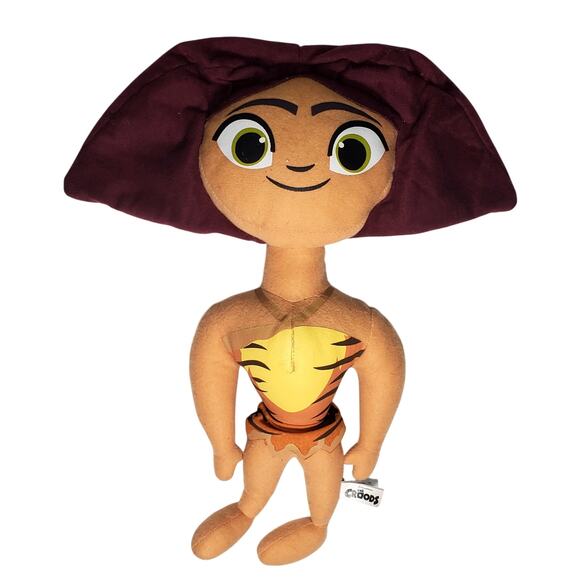 The Croods 14" Eep Cave Girl Dreamworks Toy Factory Plush Doll Stuffed 2013 - Picture 1 of 8